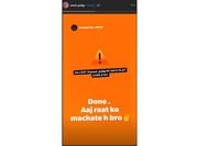 Scout's Instagram story